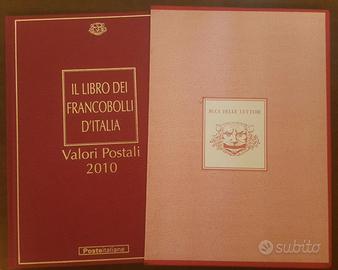 Il libro dei francobolli d'Italia 2010-COMPLETO XJ