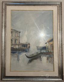 Quadro ROBERTO LA CARRUBBA - Venezia dim. 90x70