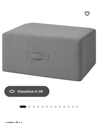 Materasso/puof ikea + lenzuolo
