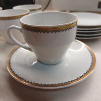 Servizio da 6 tazze the con piattino