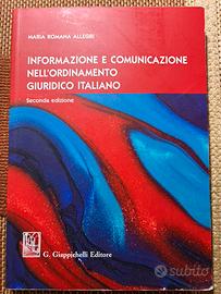 Informazione e comunicazione nellordina giuridico