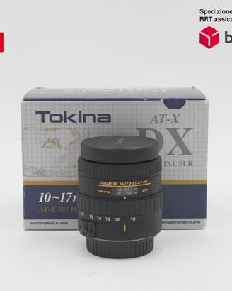 Tokina AT-X 10-17 F3.5-4.5 DX Fish-eye (Canon)