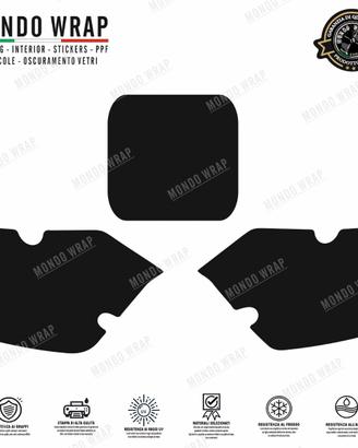 Adesivi tabelle compatibili con moto TM cross 1992