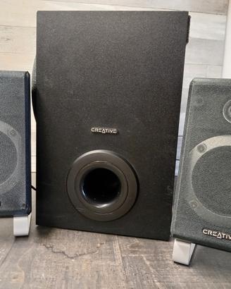 Impianto Casse PC 2.1 Creative Inspire T3000