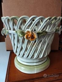 vaso in ceramica di bassano 