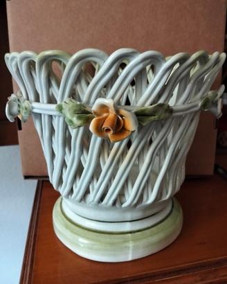 vaso in ceramica di bassano 