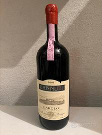 Vino Barolo Borgogno Cannubi DOCG 2001 Magmum 1,5L