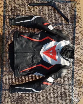 giacca 48 dainese uomo pelle perfetta
