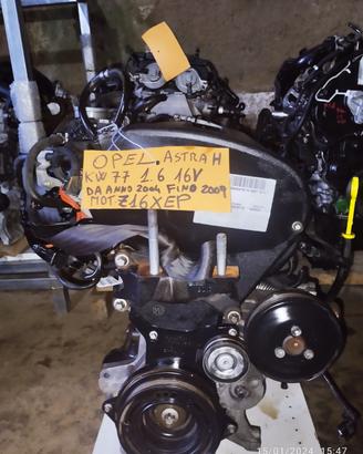 Motore Opel Z16XEP 1.6 codice motore Z26XEP