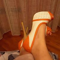scarpe con plateau da donna