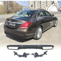 DIFFUSORE MERCEDES CLASSE C W205 14-21 LOOK C63 FI