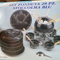 Set fonduta 28 pezzi