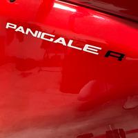 Panigale R 2015 con scarico full Akrapovic titanio