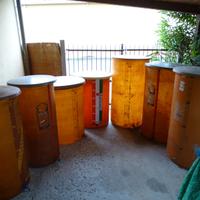 Deraspatrice e contenitori per vino