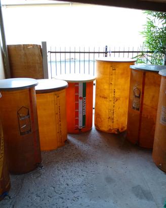 Deraspatrice e contenitori per vino