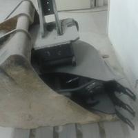 Benne con denti, larghezza 800 mm
