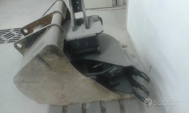 Benne con denti, larghezza 800 mm