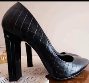 Scarpe décolleté donna nere 38