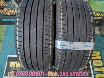 2 gomme usate bridgestone 245 35 19 93y estive 