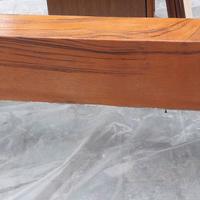 Architrave mensola mantello rovere in legno camino