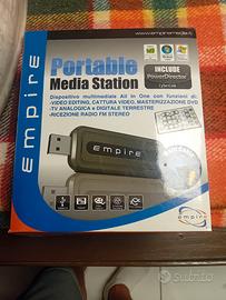 portable media station
