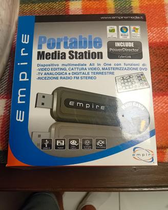 portable media station