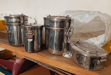 Set Gavette Vintage in Acciaio Inox MEPRA (4 pezzi