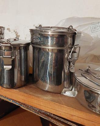 Set Gavette Vintage in Acciaio Inox MEPRA (4 pezzi