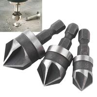 3 Pz Punta svasata 90 gradi gambo 12/16/19 mm