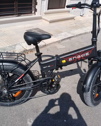 Bici Elettrica Pieghevole ENGWEcon pulsante Boost