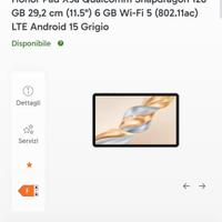 tablet honor pad X9A nuovo con scatola 