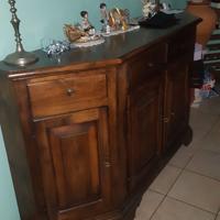 Madia in noce stile classico