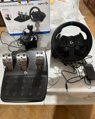 Volante Logitech G923 Trueforce+pedaliera+cambio