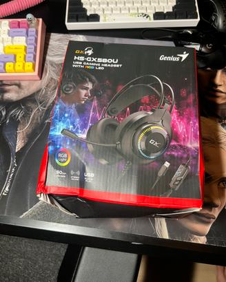 Cuffie Gaming Genius GX HS-GX580U RGB