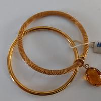 Bracciale morellato rigido dorato mod india nuovo