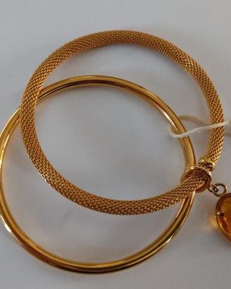 Bracciale morellato rigido dorato mod india nuovo