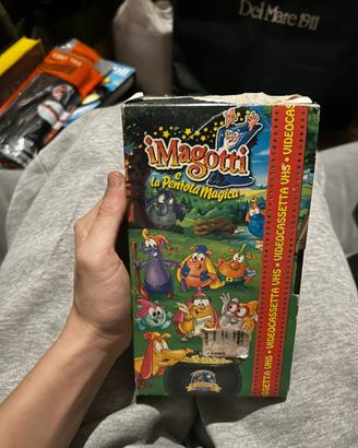 VHS I Magotti e la Pentola Magica Kinder Ferrero