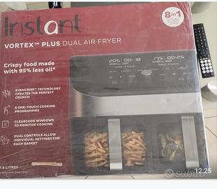 friggitrice instant vortex plus double basket 