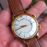 orologio memovox oversize Jaeger lecoultre   18kt