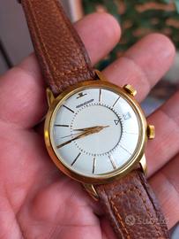 orologio memovox oversize Jaeger lecoultre   18kt