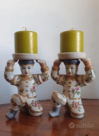 portacandele vintage