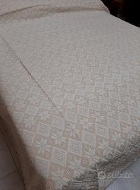 Copriletto matrimoniale artigianato sardo NUOVO