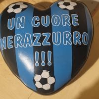 peluche gomma  cuore nerazzurro prenotato