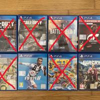 GIOCHI PS4