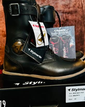 Stivaletti Stylmartin Rocket WP Brown 42