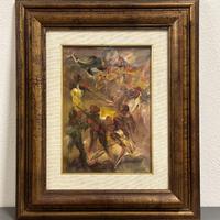 M. Morelli - Excalibur - Olio su Tela 70 80