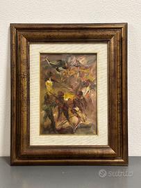 M. Morelli - Excalibur - Olio su Tela 70 80