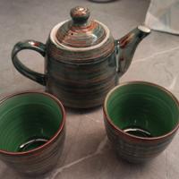 set Teiera in ceramica giapponese 