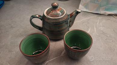 set Teiera in ceramica giapponese 