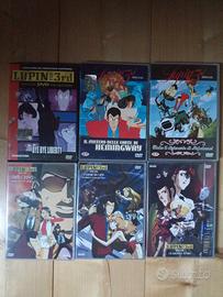 Lupin III DVD film special TV 89,90,91,98,99,00